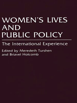 cover image of Women's Lives and Public Policy